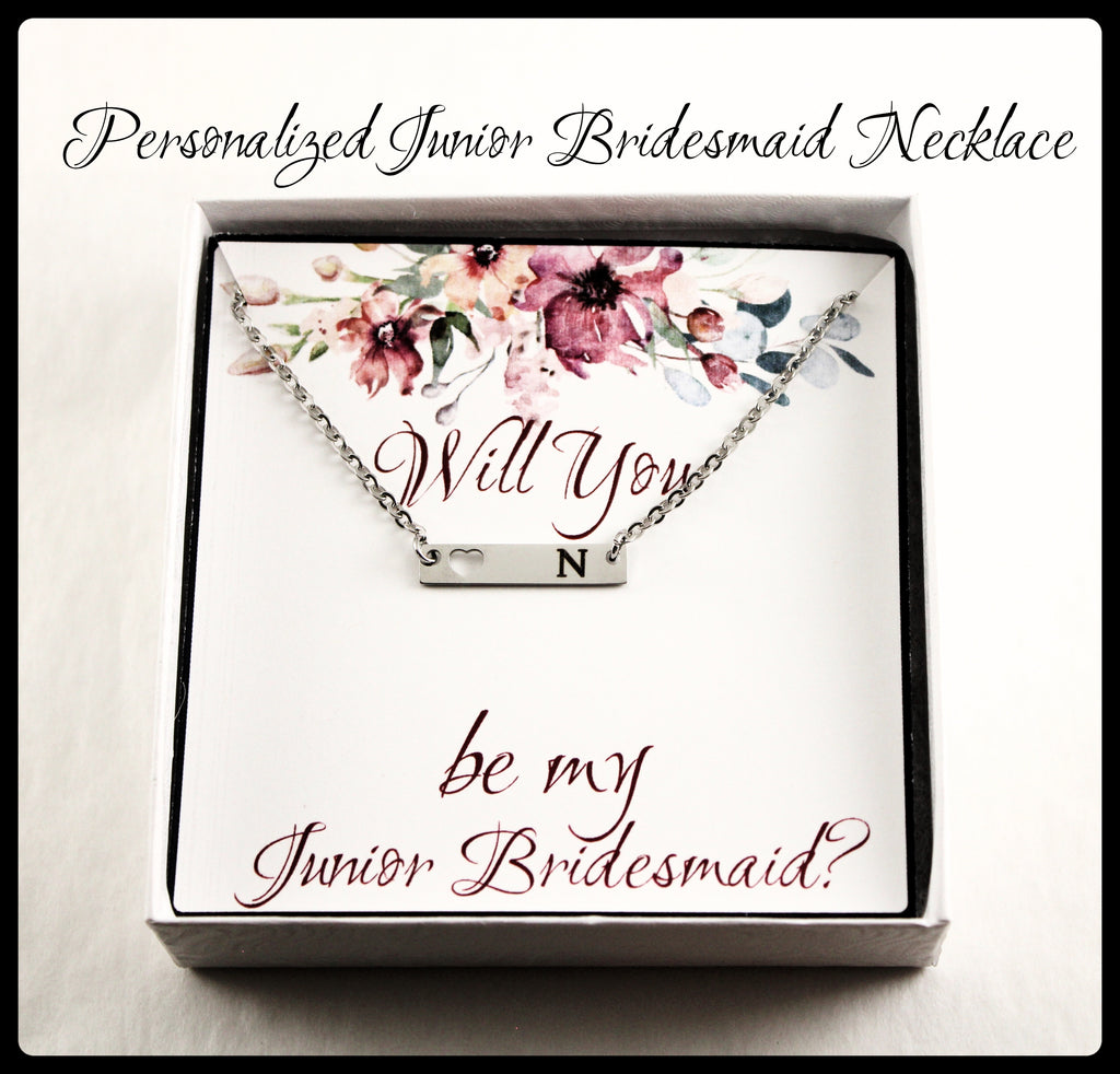 Personalized Junior Bridesmaid Gift/Jr Bridesmaid Proposal/Will You Be My Junior Bridesmaid Gift/Gift For Jr Bridesmaid