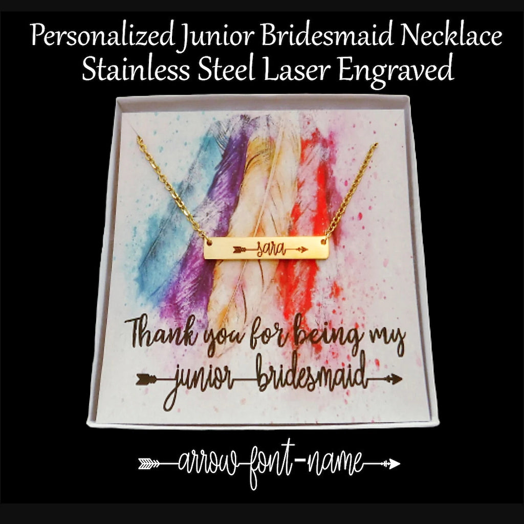 Personalized Junior Bridesmaid Gift/Jr Bridesmaid Thank You/Thank You For Being My Junior Bridesmaid Gift/Gift For Jr Bridesmaid FREE SHIPPING
